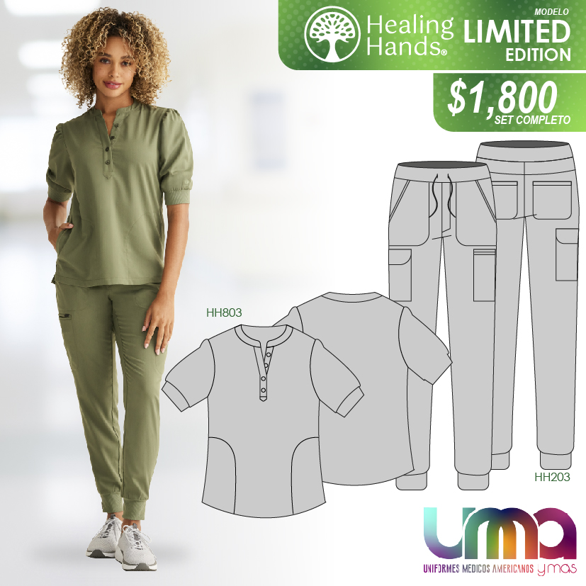 Uniformes medicos Healing Hands